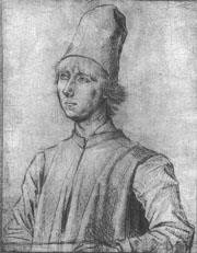 portrait of a man 1634 Painting - Portrait Of A Man Netherlandish Dirk Bouts